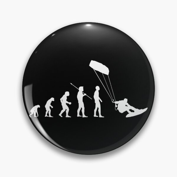 Item preview, Funny Kitesurfing Evolution Kitesurfer Meme Wv designed and sold by KleverOlivier.