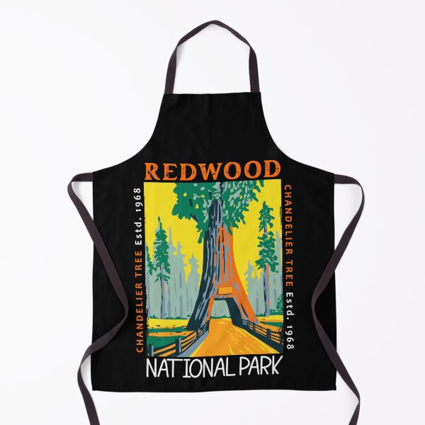 Item preview, Redwood National Park Chandelier Tree Distressed designed and sold by KrisSidDesigns.