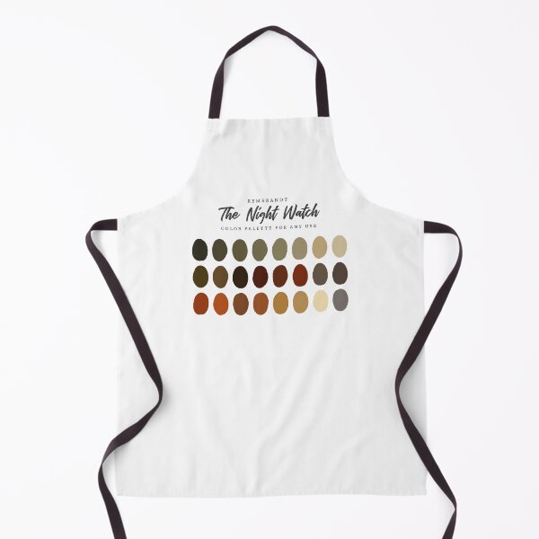 Item preview, Rembrandt's The Night Watch, Color Palette designed and sold by BasedOnEarth.
