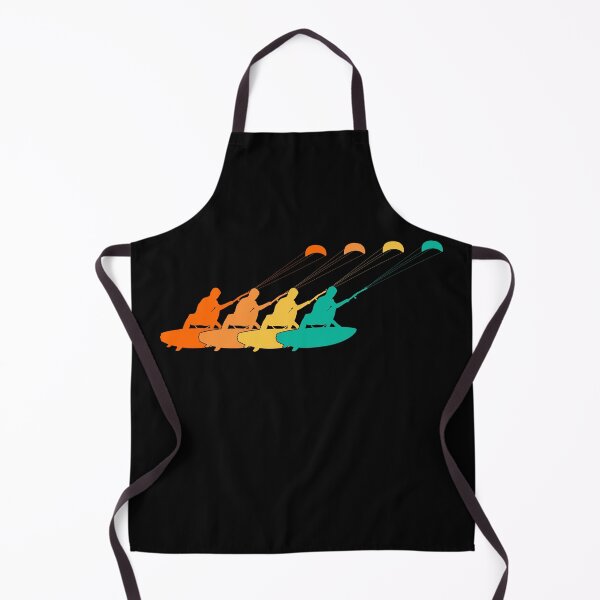 Item preview, Retro Kitesurfing Colored Silhouettes designed and sold by KleverOlivier.