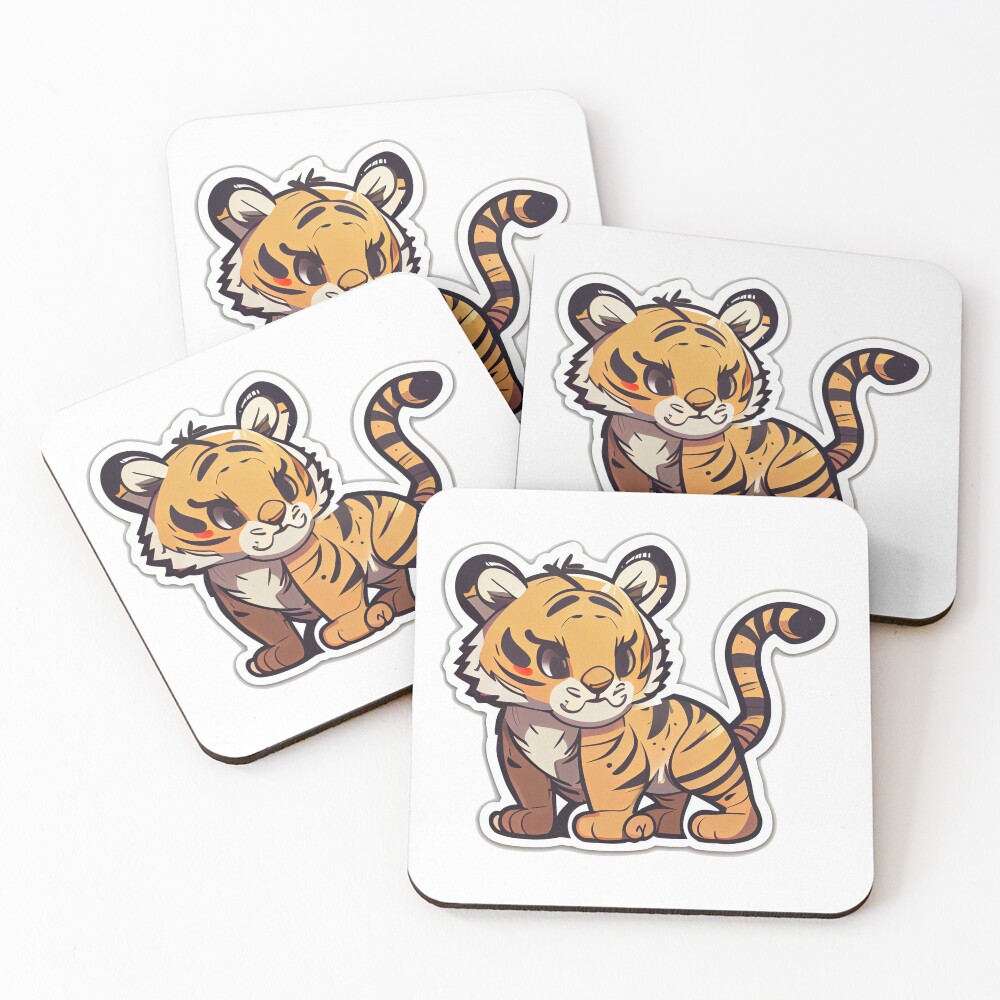 Item preview, Coasters (Set of 4) designed and sold by PythonBase.