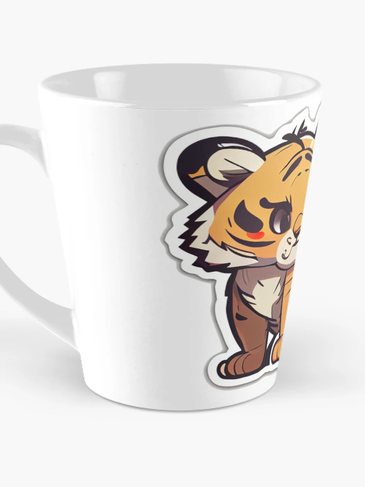 Thumbnail 3 of 4, Coffee Mug, Tiger Cute designed and sold by PythonBase.
