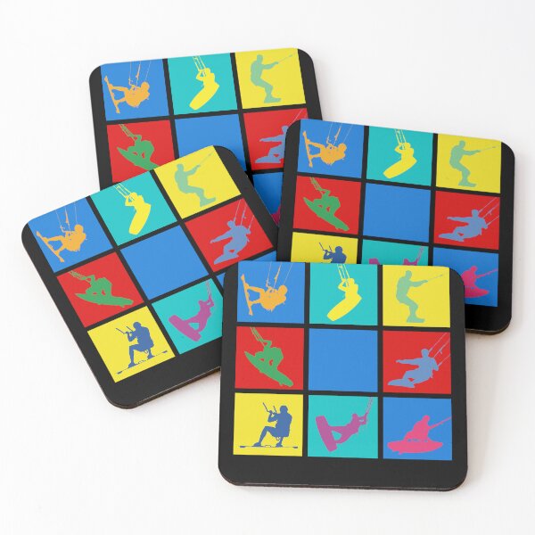 Item preview, Kitesurfers Pop Art Summer designed and sold by KleverOlivier.