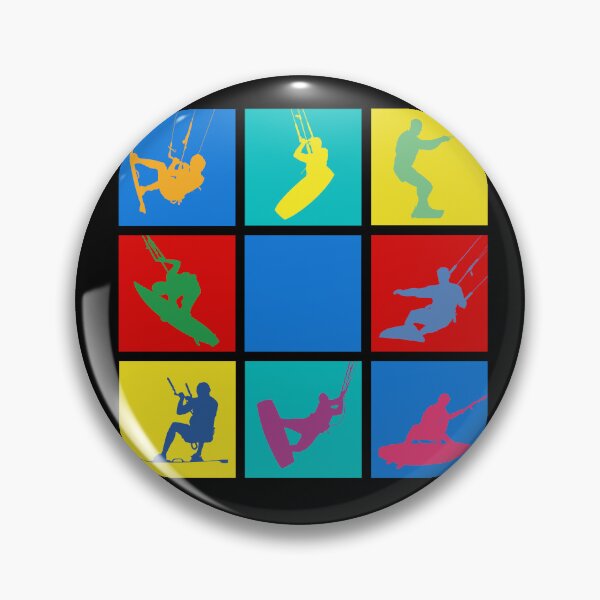 Item preview, Kitesurfers Pop Art Summer designed and sold by KleverOlivier.