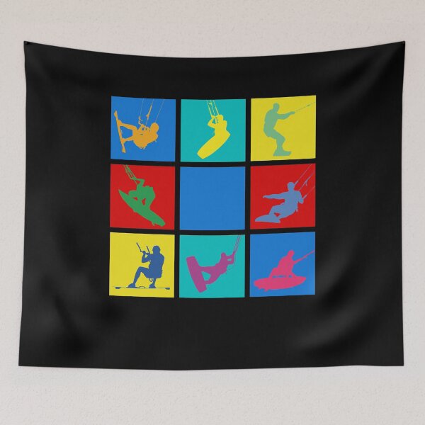 Item preview, Kitesurfers Pop Art Summer designed and sold by KleverOlivier.