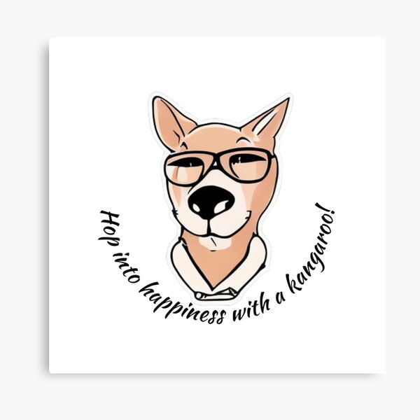 Item preview, Hop into happiness with a kangaroo! - Kangaroo lover designed and sold by WBP Mart.