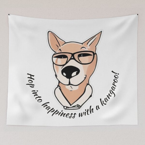Item preview, Hop into happiness with a kangaroo! - Kangaroo lover designed and sold by WBP Mart.