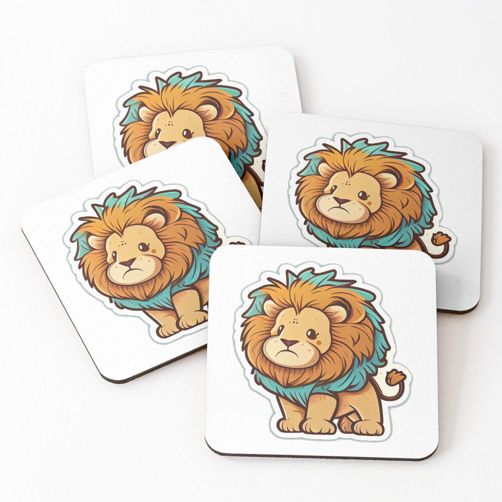 Item preview, Coasters (Set of 4) designed and sold by PythonBase.