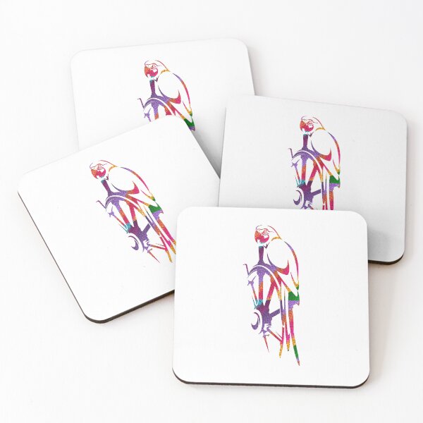 Item preview, Solidarity Multicolor Pirate Parrot designed and sold by FAUNIASOLIDARIA.