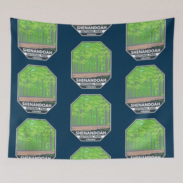 Item preview, Shenandoah National Park Forest Emblem designed and sold by KrisSidDesigns.