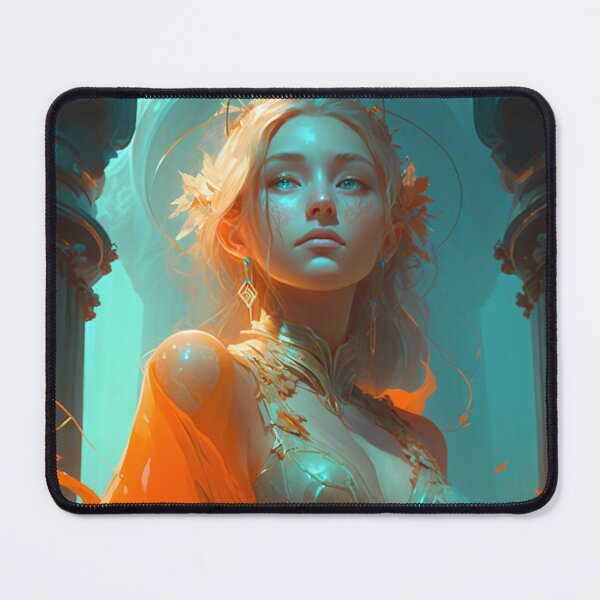 Item preview, Complementary Contrasts: A Serene Beauty Amidst Classical Splendor designed and sold by oanaunciuleanu.