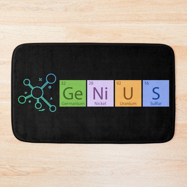 Item preview, I am a Genius - The Periodic Table of Brilliance: Showcasing the Genius of Elements! designed and sold by StevenWhip.