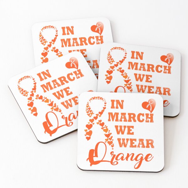 Item preview, In March We Wear ORANGE designed and sold by Deco-Design.