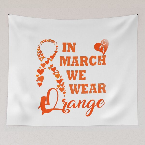 Item preview, In March We Wear ORANGE designed and sold by Deco-Design.