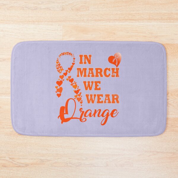Item preview, In March We Wear ORANGE designed and sold by Deco-Design.