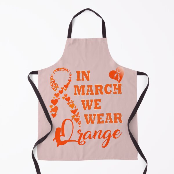 Item preview, In March We Wear ORANGE designed and sold by Deco-Design.