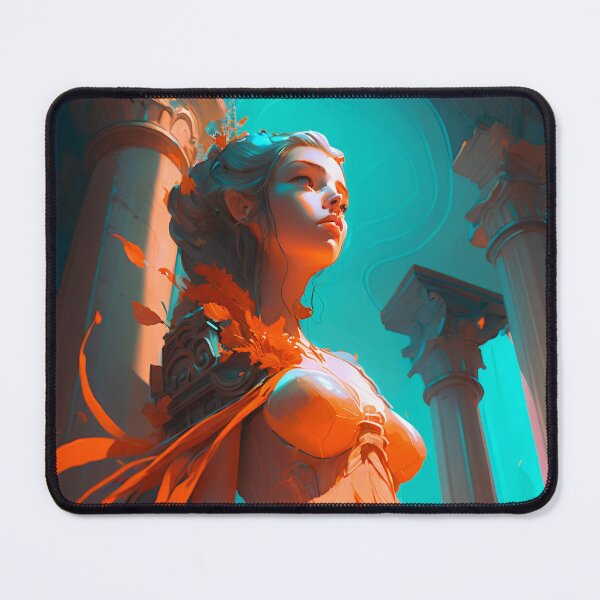 Item preview, Complementary Contrasts: A Serene Beauty Amidst Classical Splendor designed and sold by oanaunciuleanu.