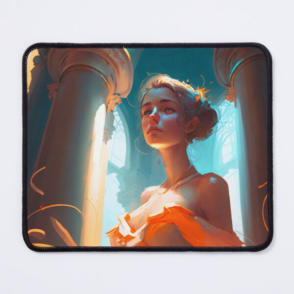 Item preview, Complementary Contrasts: A Serene Beauty Amidst Classical Splendor designed and sold by oanaunciuleanu.