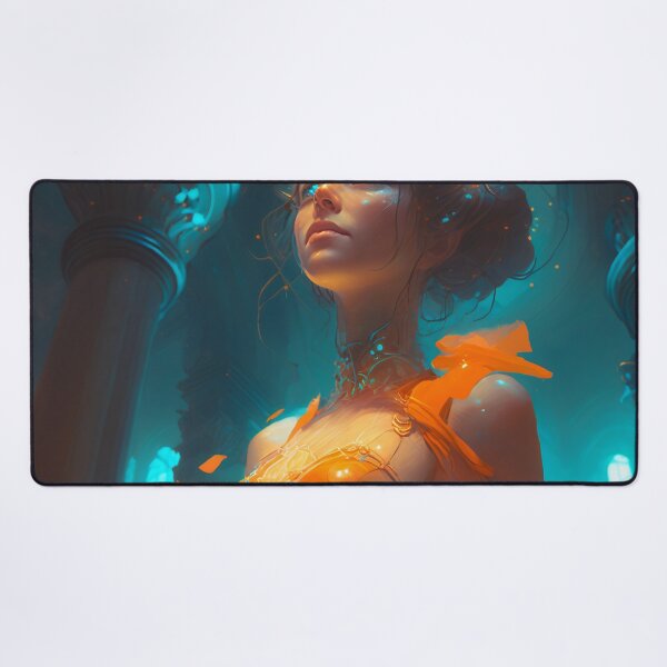 Item preview, Complementary Contrasts: A Serene Beauty Amidst Classical Splendor designed and sold by oanaunciuleanu.