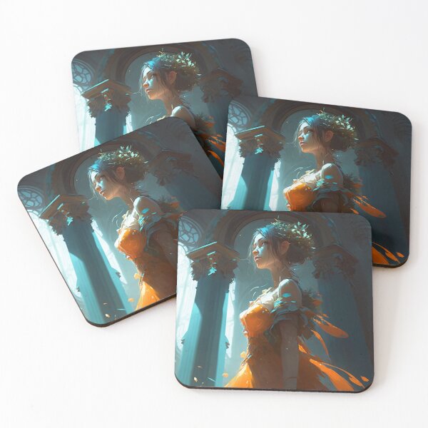 Item preview, Complementary Contrasts: A Serene Beauty Amidst Classical Splendor designed and sold by oanaunciuleanu.