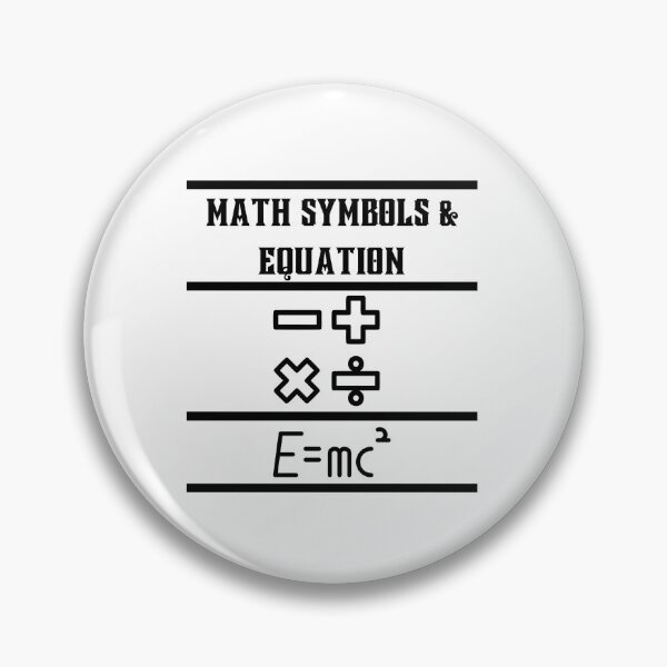 Item preview, Math Symbols & Equation designed and sold by Inspiring-A-D.