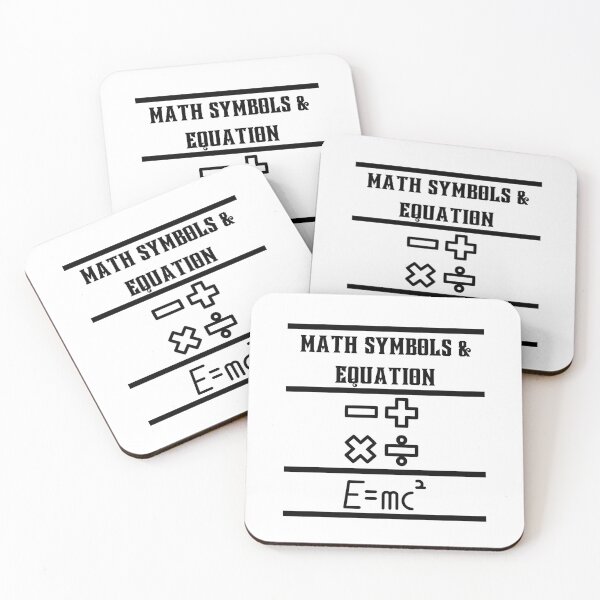 Item preview, Math Symbols & Equation designed and sold by Inspiring-A-D.