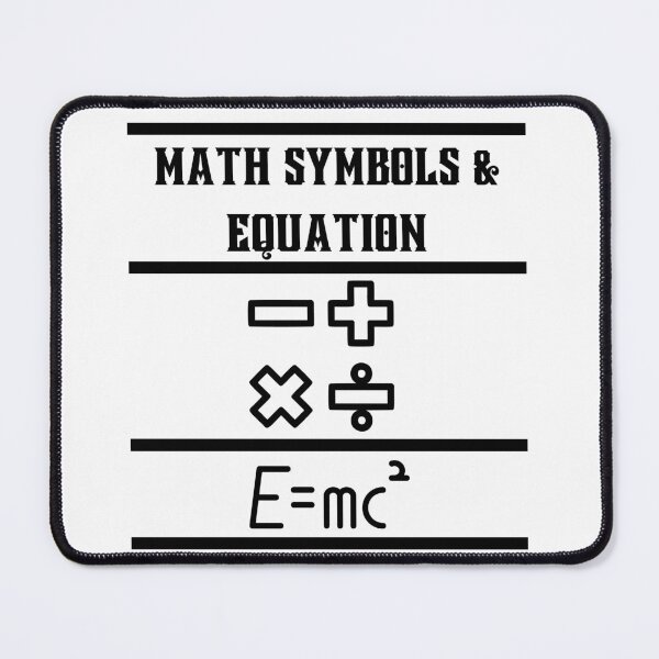 Item preview, Math Symbols & Equation designed and sold by Inspiring-A-D.
