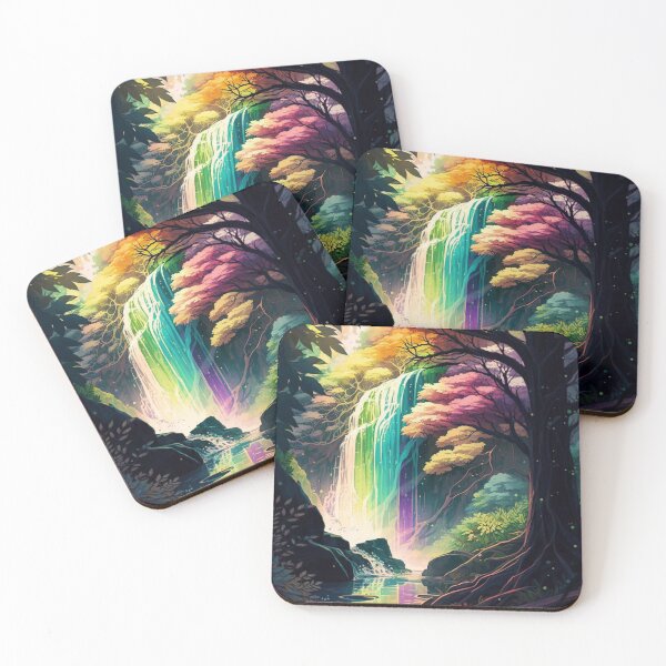 Item preview, A rainbow waterfall designed and sold by MondoFantasIA.