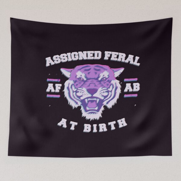 Item preview, Assigned feral at birth (afab) designed and sold by remerasnerdas.