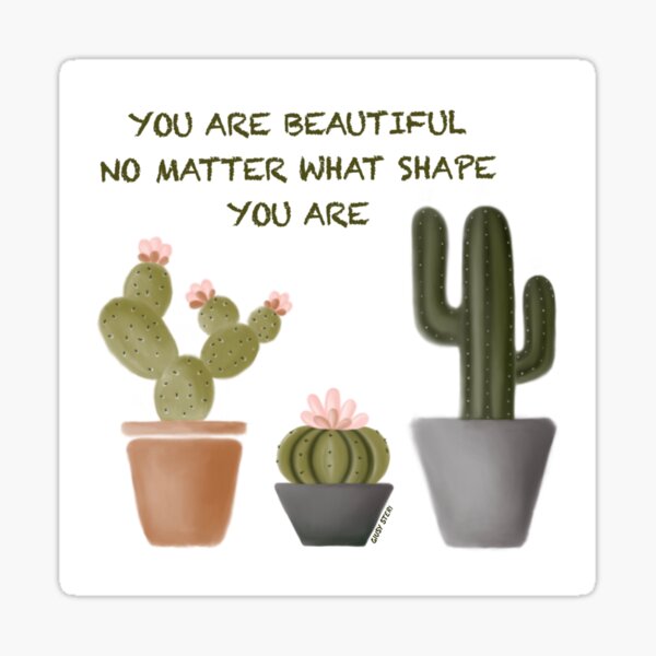You are Beautiful Sticker