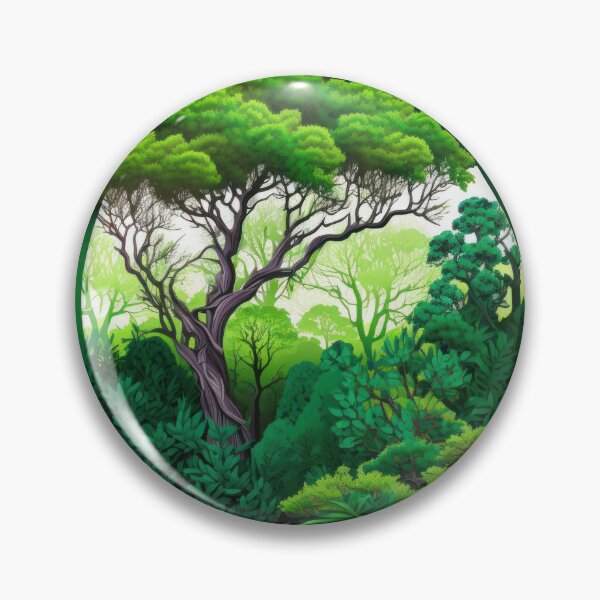 Item preview, Shades of Green Forestscape designed and sold by BoomGraf.