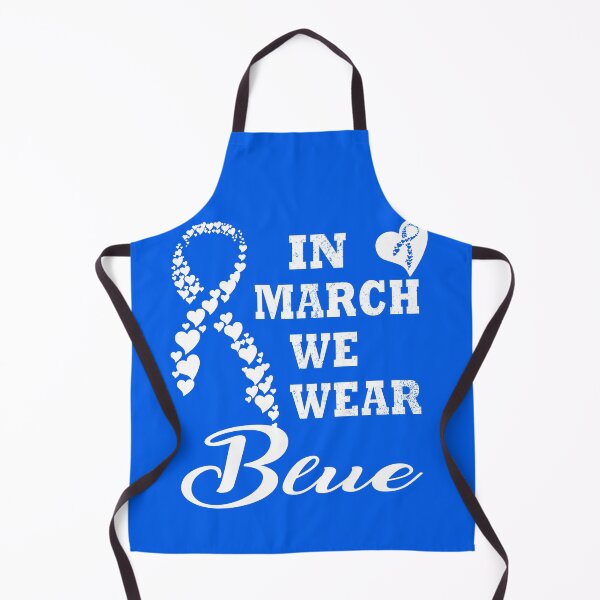 Item preview, In March We Wear BLUE designed and sold by Deco-Design.