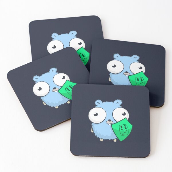 Item preview, The Go Gopher: Fuzz (Navy) designed and sold by hellkni9ht.