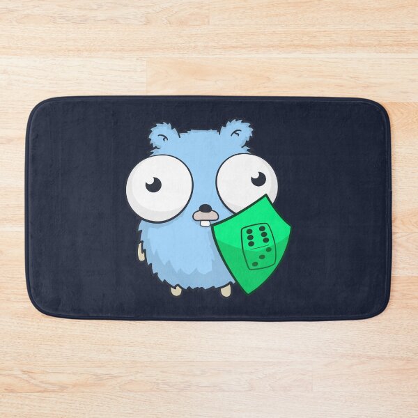 Item preview, The Go Gopher: Fuzz (Navy) designed and sold by hellkni9ht.