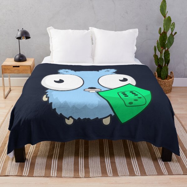 Item preview, The Go Gopher: Fuzz (Navy) designed and sold by hellkni9ht.