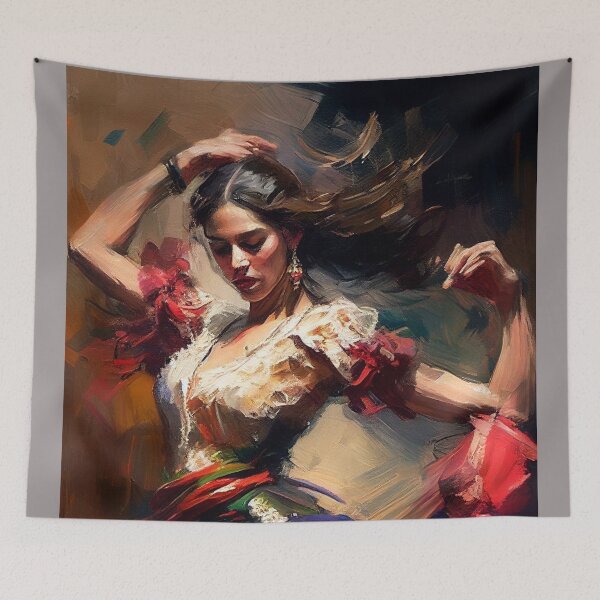 Item preview, Woman Dancing Flamenco designed and sold by Tomasz Zawada.