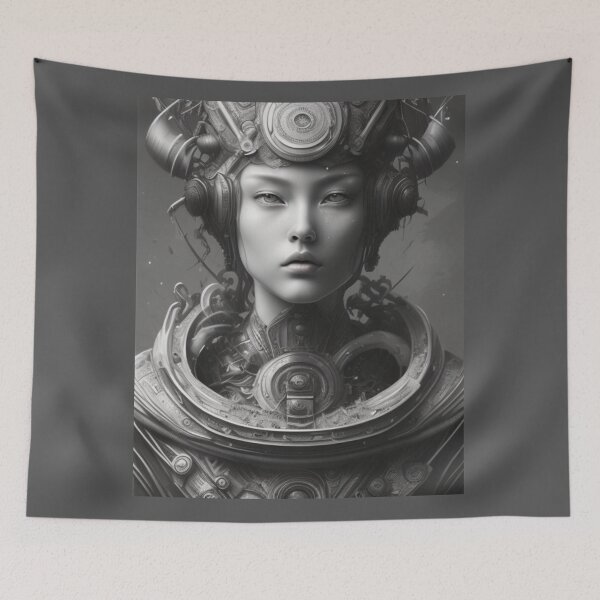 Item preview, Futuristic Spacewomen. designed and sold by Airdale Navy.