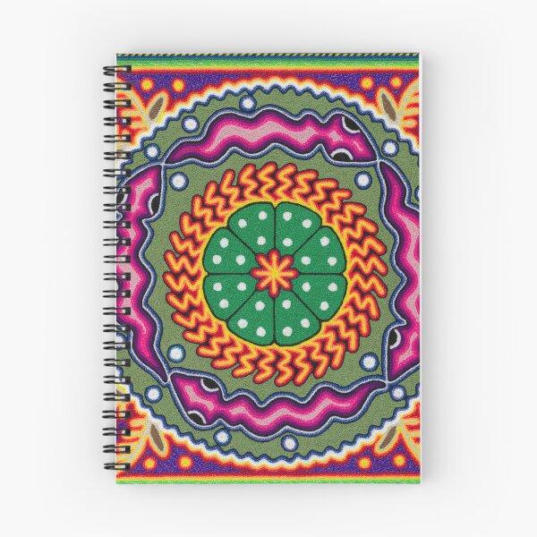Item preview, Huichol art snakes ritual cactus designed and sold by aramara-huichol.