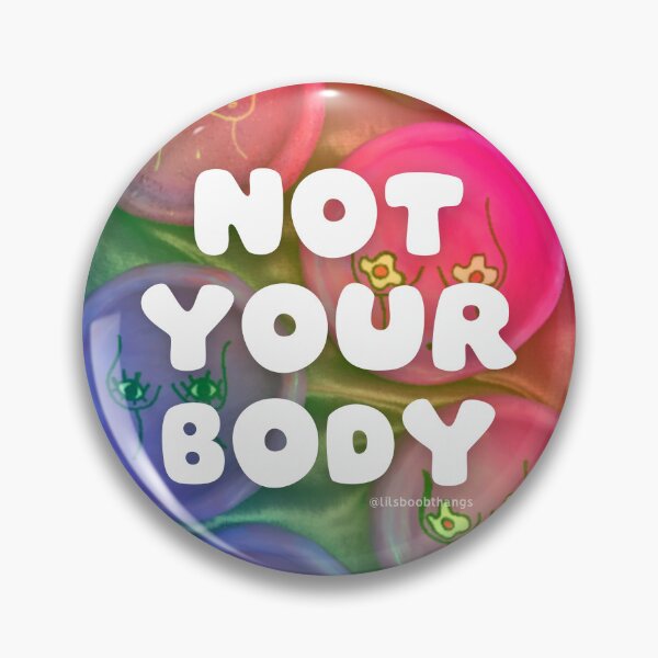 Item preview, Not Your Body Rainbow Photographic Art v6 | lilsboobthangs designed and sold by lilsboobthangs.