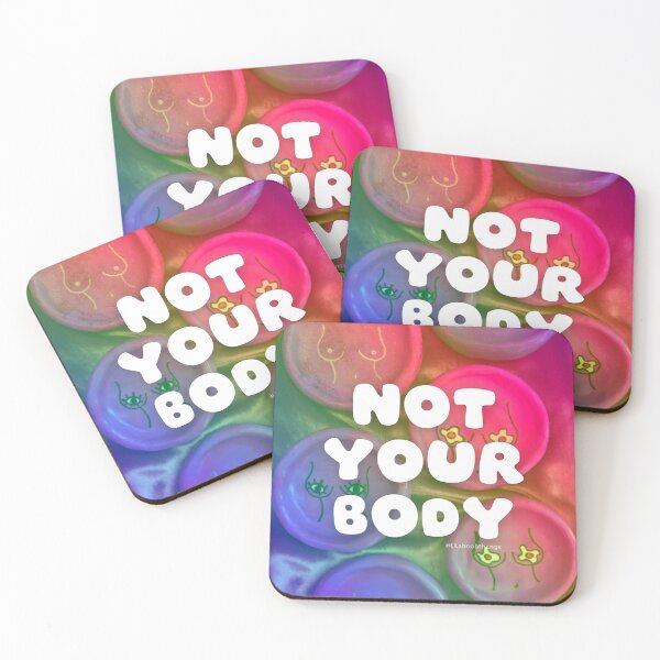 Item preview, Not Your Body Rainbow Photographic Art v6 | lilsboobthangs designed and sold by lilsboobthangs.