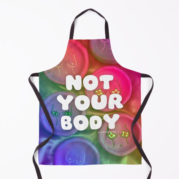 Item preview, Not Your Body Rainbow Photographic Art v6 | lilsboobthangs designed and sold by lilsboobthangs.