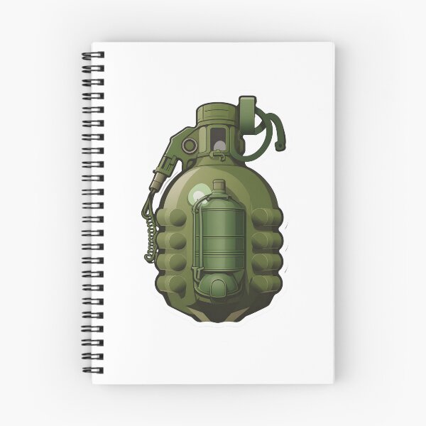 Item preview, Minimal Frag Grenade Sticker designed and sold by HjunezLogos.