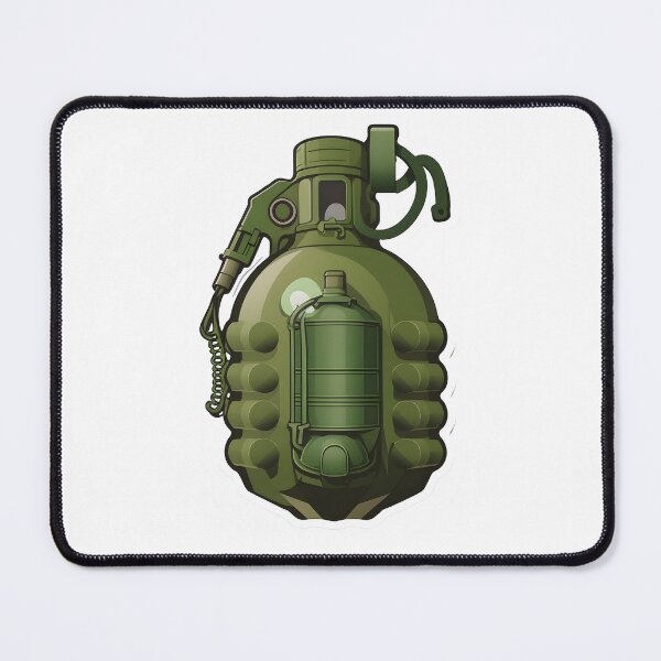 Item preview, Minimal Frag Grenade Sticker designed and sold by HjunezLogos.