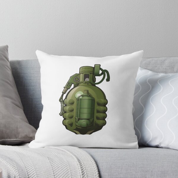 Item preview, Minimal Frag Grenade Sticker designed and sold by HjunezLogos.