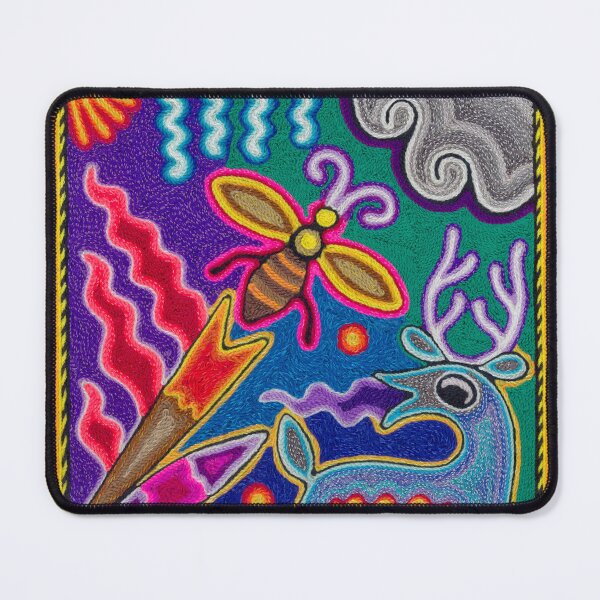 Item preview, huichol deer designed and sold by aramara-huichol.