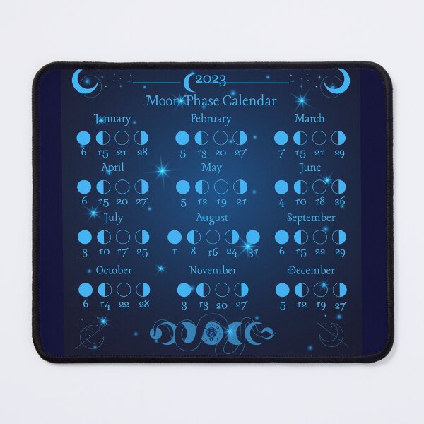 Item preview, 2023 Moon Phase Calendar AWA designed and sold by AWAOfficial.