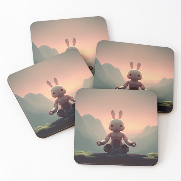 Item preview, Bunny in Zen: Finding Inner Peace designed and sold by jcliu.