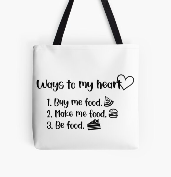 My Favorite Food Gift For Fast Junk Food Lover Gag Pun Tote Bag by