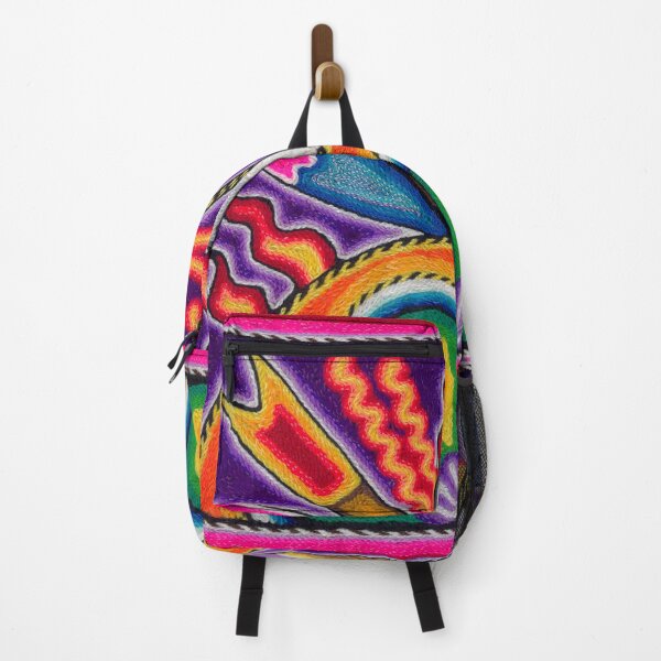 Item preview, Huichol ceremony with offerings designed and sold by aramara-huichol.