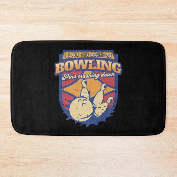 Item preview, Funny Bowling Quotes: I Love The Sound Of Bowling Pins Crashing Down, Bowling Lover Gift designed and sold by AMINE  ★★★★★.